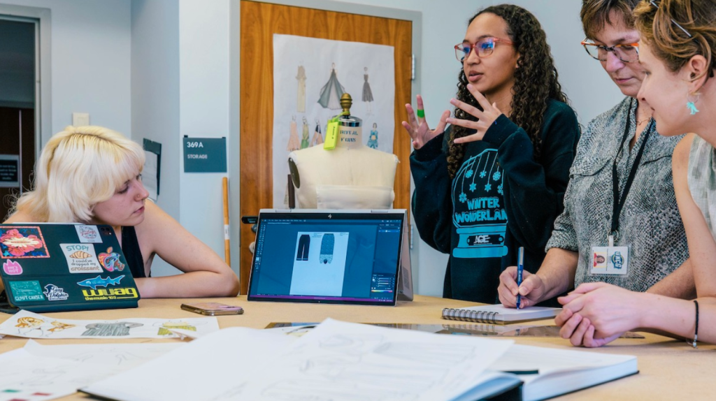 UNCG consumer, apparel, and retail studies students work to develop adaptive clothing